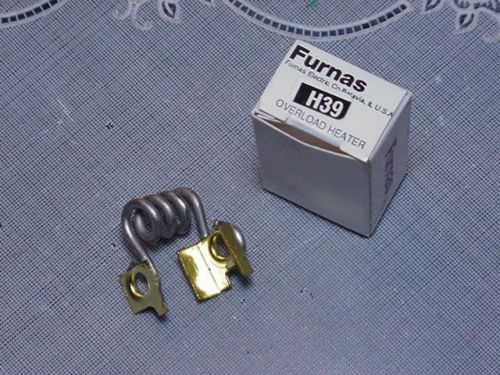 Furnas H39 OverLoad Heater Element NEW IN BOX!