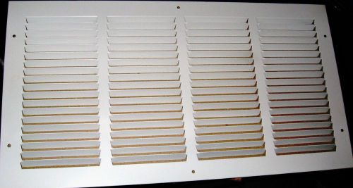 20&#034;.x 10&#034; White Return Air Vent Grille with Fixed Blades A/C Heating Vent New