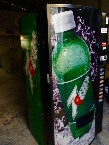 7up Drink Vending Machine Like New Coke Soda Pepsi Dixie Narco 501e