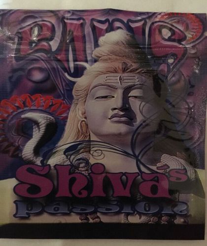 50 Shiva&#039;s 3-4g EMPTY** mylar ziplock bags (good for crafts incense jewelry)
