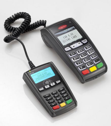 Ingenico ict220 emv applepay credit card terminal &amp; pin pad w/ merchant account for sale