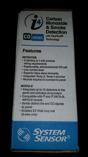 System Sensor Carbon Monoxide &amp; Smoke Detection with RealTest Technology