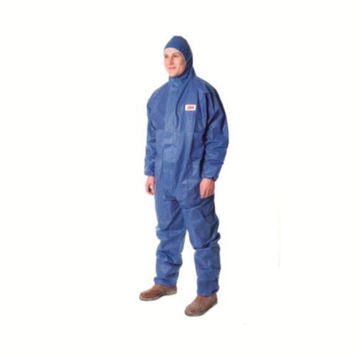 3M 2XL Disposable Protective Coverall Safety Work Wear 4515--Blue