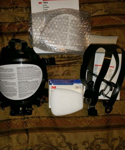 3m 7800S-L respirator and assessories
