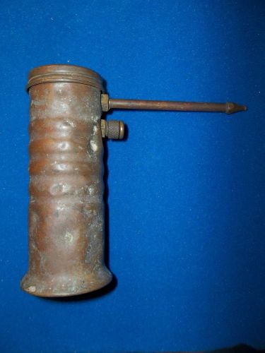 ANTIQUE  EAGLE  HIT AND MISS ENGINE OILER CAN GARAGE DECOR