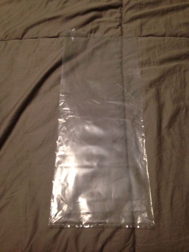 Flat Poly Bags 3 Mil 8&#034; X 20&#034; (25 Count)
