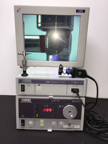 Storz Tricam 20222120 w/camera 20221130U w/ xenon 175 Light Endoscopey system