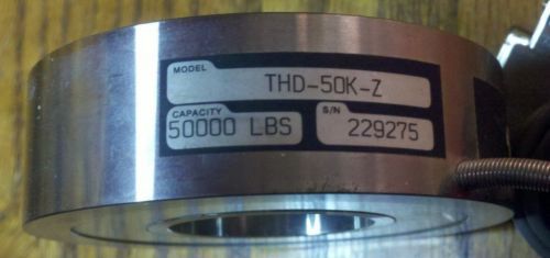 TRANSDUCER TECHNOLOGIES LOAD CELL # THD-50K-Z W/ DPM-3 (120V) READOUT IN iM2075