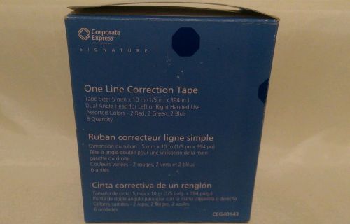 Corporate Express signature 1 line correction tape