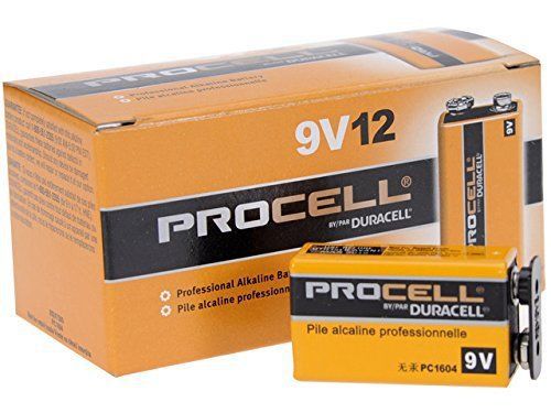 Procell 9V Alkaline Battery Bulk Pack - 72 Per Package