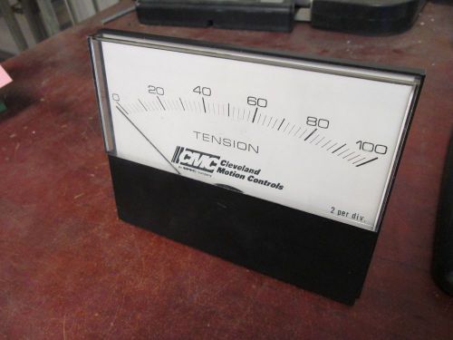 CMC Tension Meter 99N101 Range: 0-100 Used