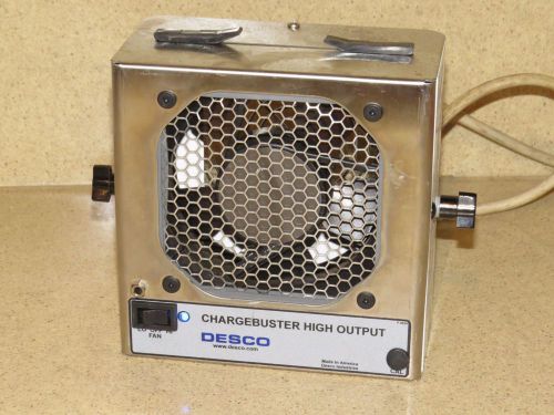 DESCO CHARGEBUSTER HIGH OUTPUT  IONIZER IONIZING AIR BLOWER model 60500
