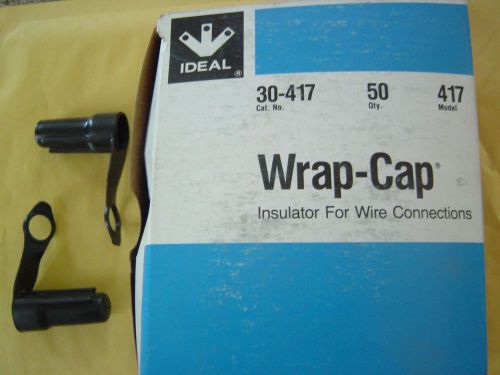 50 Ideal 30-417 Wrap-Cap Insulator For Model 411 and 412 Crimp Connectors