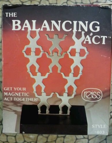 Reiss The Balancing Act # 403 complete desk top skill game magnetic men