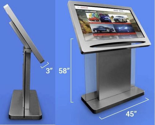 Astar 47&#034; LED Interactive Display Digital Signage Metal Kiosk touchscreen 1080p