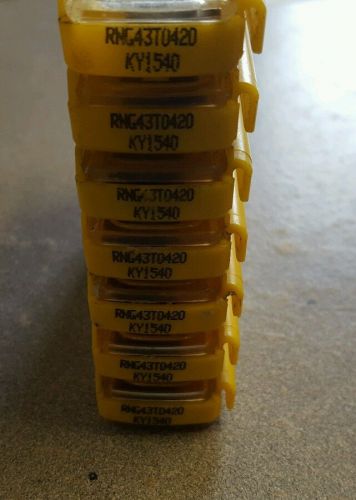 Kennametal inserts rng43t0420 ky1540