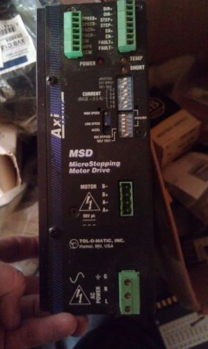 SALE!! Axidyne TO-LO-MATIC AXI DYNE MSD Micro Stepping Motor Drive FREE SHIPPING