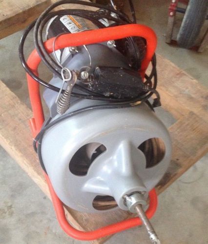 Ridgid kollman model k375 drain cleaning machine lot#1049.  nice and clean for sale