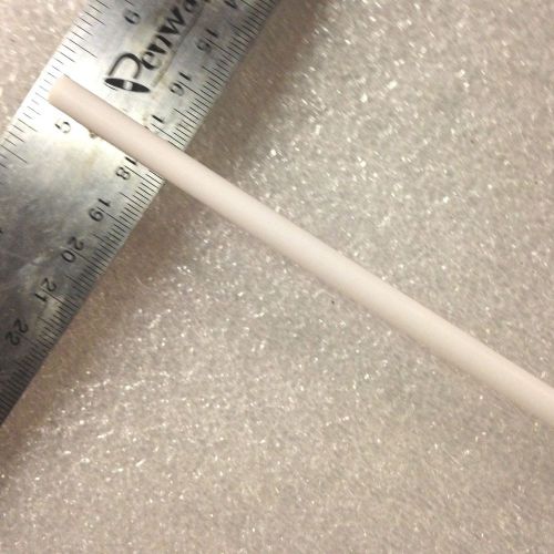 Teflon extruded ptfe rod stock ( 1/4 in dia x 15 1/2  in. ) .250&#034; x 15.5&#034;, 1pc for sale
