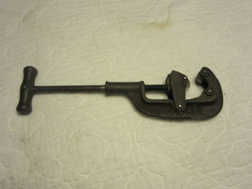 Vintage PIPE CUTTER No 2 SAUNDERS TYPE NYE Chicago USA Made Hand Tool