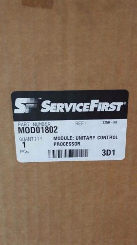 MOD01802  --  Unitary Control Processor
