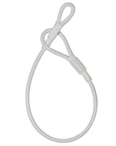 600 Sensormatic Security Lanyards 2 Loop WHITE 8 INCH Loss Prevention CHECKPOINT