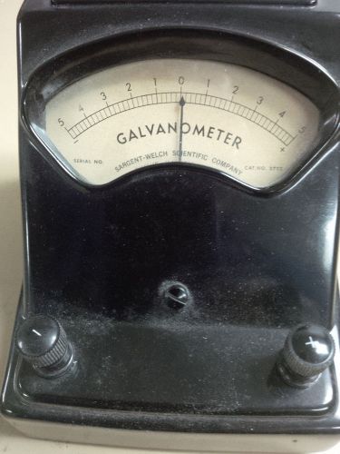 Vintage Welch Scientific Galvanometer 2732 Tester