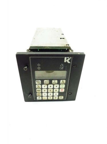 K-TRON K-10S 2401-70000 OPERATOR INTERFACE LWF CONTROLLER D523400