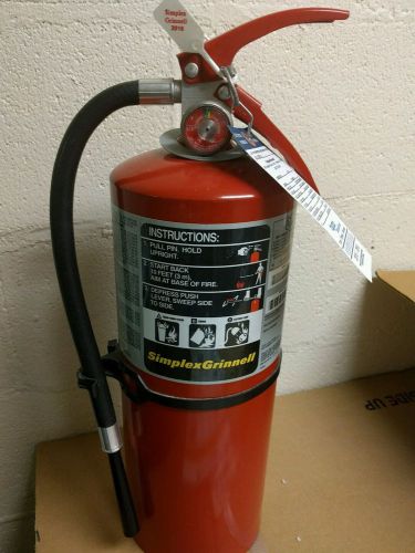 Newly tagged and inspected. Fire Extinguisher, 10 lb. Capacity, Dry Chemical.