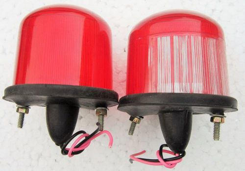 Tail Stop Light Assembly Bedford T.K. red (LH+RH) set two Lamps