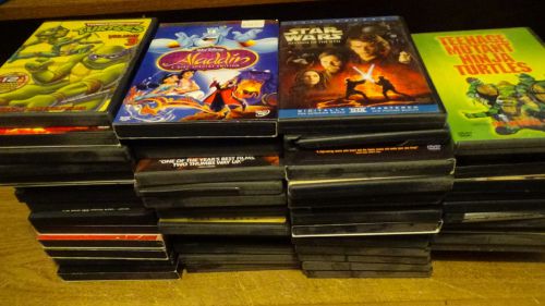 55 DVD BOXS WITH ART WORK ALL SINGLES NO MOVIES