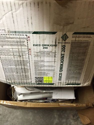 Box Of 12 Euco Qwikjoint 200 Euclid Floor Joint Filler New Lot