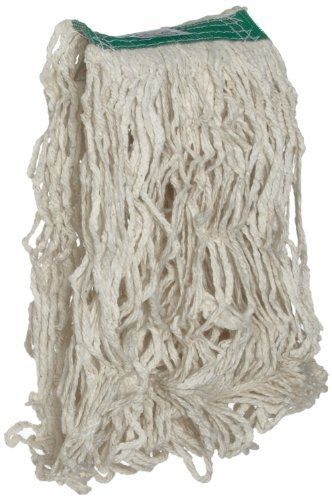 Rubbermaid commercial fgd11206wh00 super stitch cotton wet mop head, 1-inch for sale