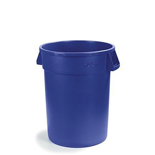 Carlisle 34101014 Bronco Polyethylene Round Trash Container, 10 Gallon Capaci...