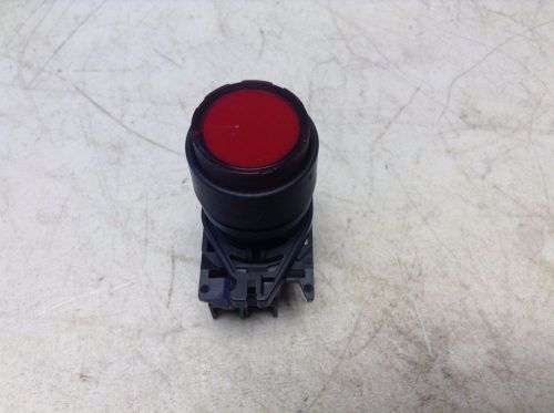 Allen Bradley 800E-3X10 Red Illuminated Push Button 800E-3D0 800E 800E3X10