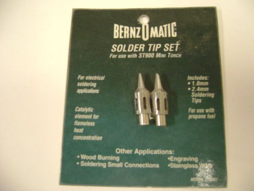 BernzOmatic Solder Tip Set for use with ST900 Mini Torch.
