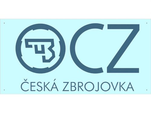 Advertising Display Banner for Ceska Zbrojovka Dealer Arm Gun Shop