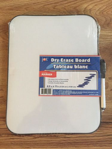 Dry erase whiteboard with marker 8.5&#034; x 11&#034; light duty magnetic fridge note for sale