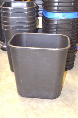 Rubbermaid office trash can - 7 gallon, black for sale