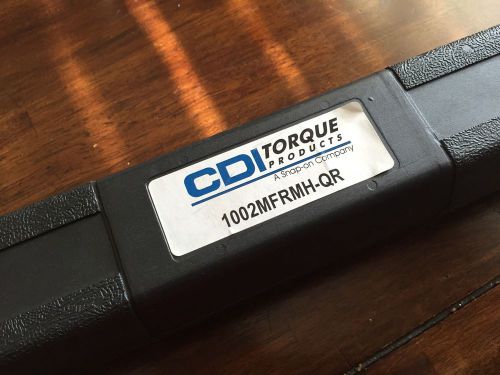 CDI Torque Wrench 3/8&#034; 1002MFRMH-QR CLICK TYPE Snap On
