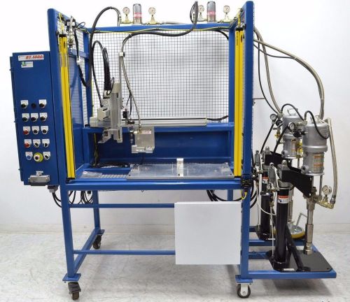 Robotics Inc BT 1000 Automated Dispensing System Fluid Graco President Air Pumps