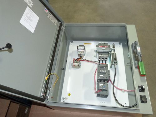 BBI Pump Control Panel Size 3 40HP@480V FLNG, CB,HOA,STRT,CPT N4/12 1yr Warranty
