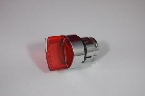1PC 22MM PUSHBUTTON SWITCH  HEAD 3 Positon FITS ZB4AK1543 RED Momentary XB4