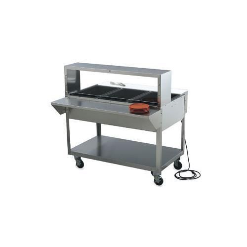 New vollrath 38053 servewell single deck cafeteria breath guard for sale