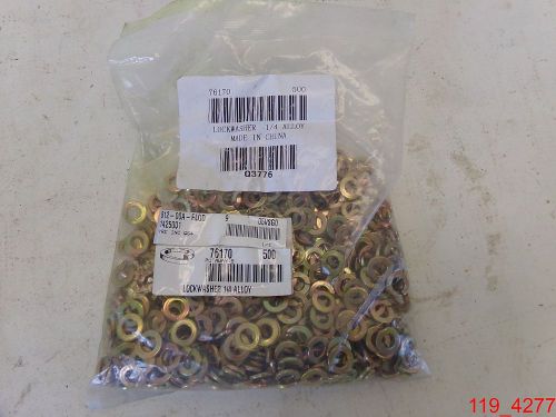 Qty=500 Imperial 76170 SAE 1/4&#034; Alloy Lock Washer