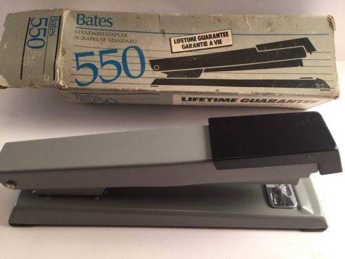 BATES Standard Stapler 550 Vintage