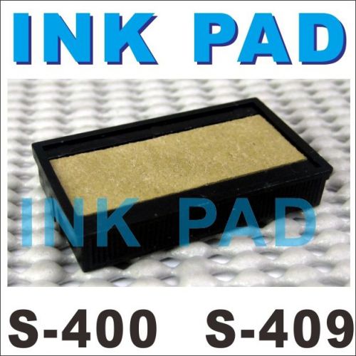 INK PAD for Shiny Stamp S-400 or S-409 choice color Black Blue Red Violet Green