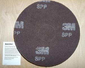 2 BOXES OF 10 FLOOR SURFACE PREPERATION PADS, 13&#034; SPP13 3M