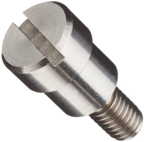303 Stainless Steel Shoulder Screw, Plain Finish, Slotted Drive Tolerance, 4mm