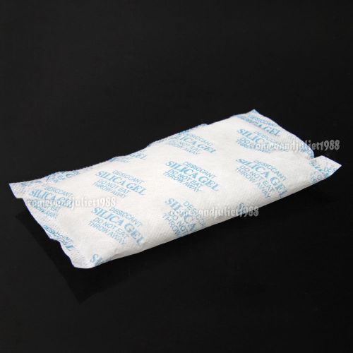 100g Pack Non-Toxic Silica Gel Desiccant Moisture Absorber Dehumidifier Craft